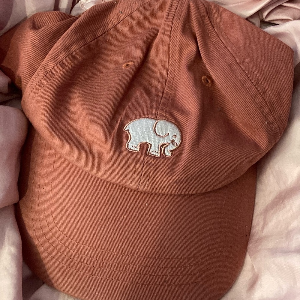 ivory ella mauve baseball cap